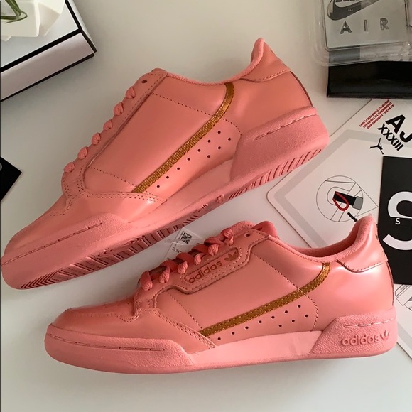NWT Adidas continental 80 pink leather - Picture 8 of 10